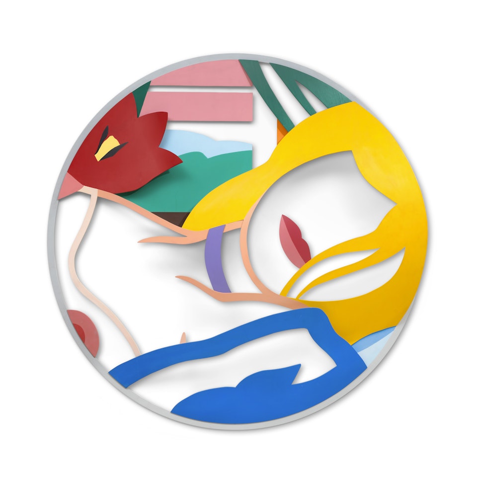 Blonde Vivienne (3-D) by Tom Wesselmann