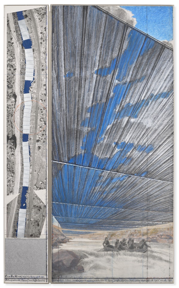 Over the River (Project for Arkansas River, State of Colorado) Fremont and Chaffee Counties by Christo