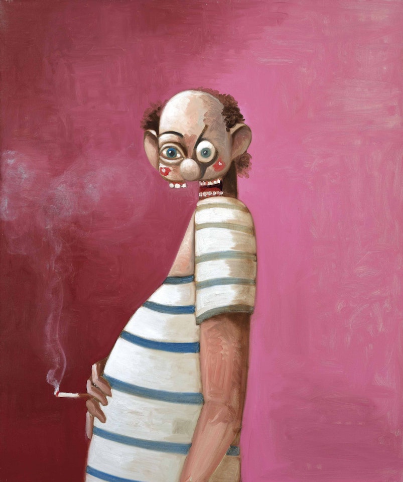 The Smoking Sailor by George Condo