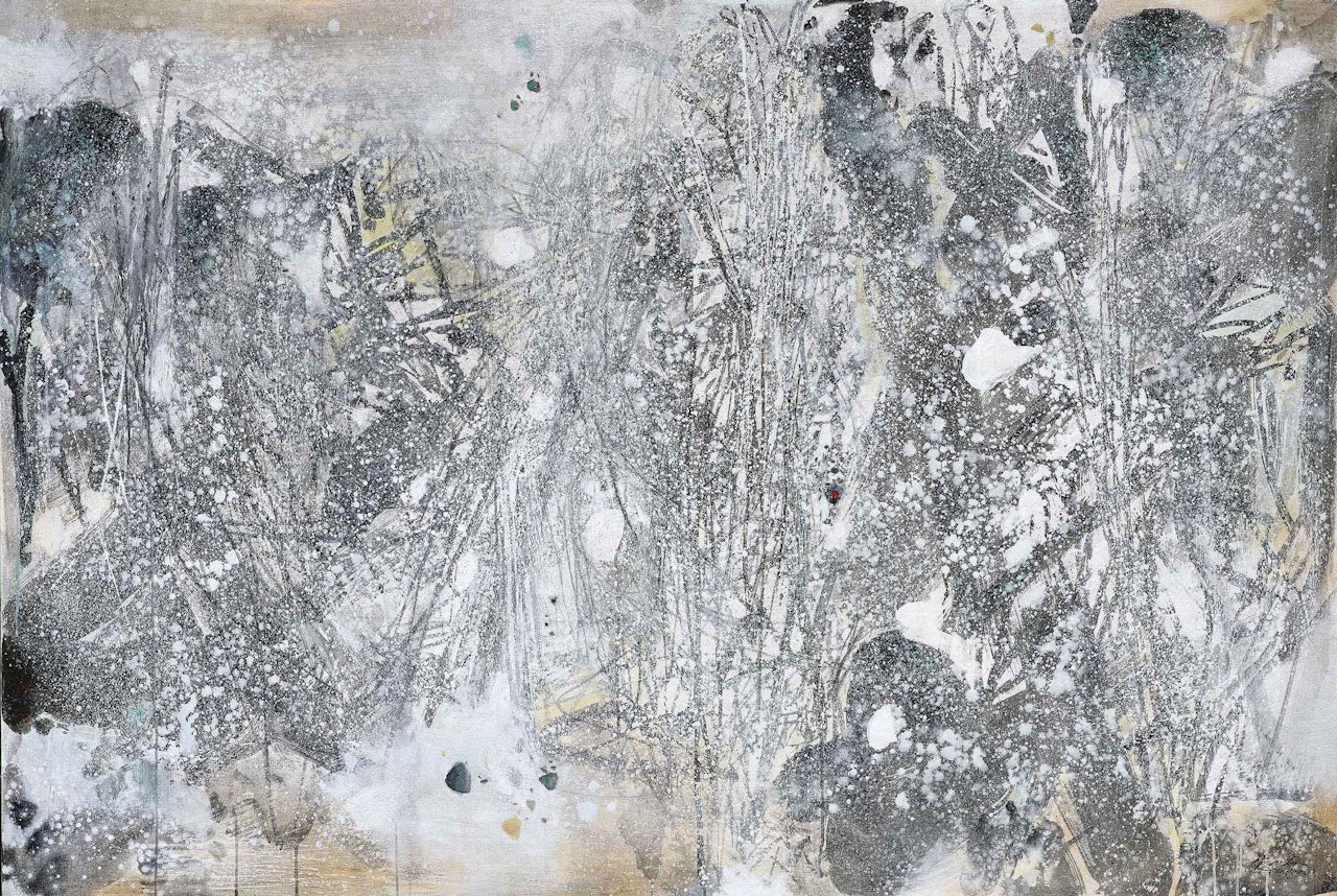 La Forêt Blanche I (The White Forest I) by Chu Teh-Chun