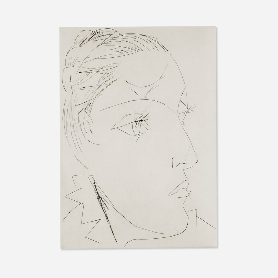 Portrait de femme by Pablo Picasso