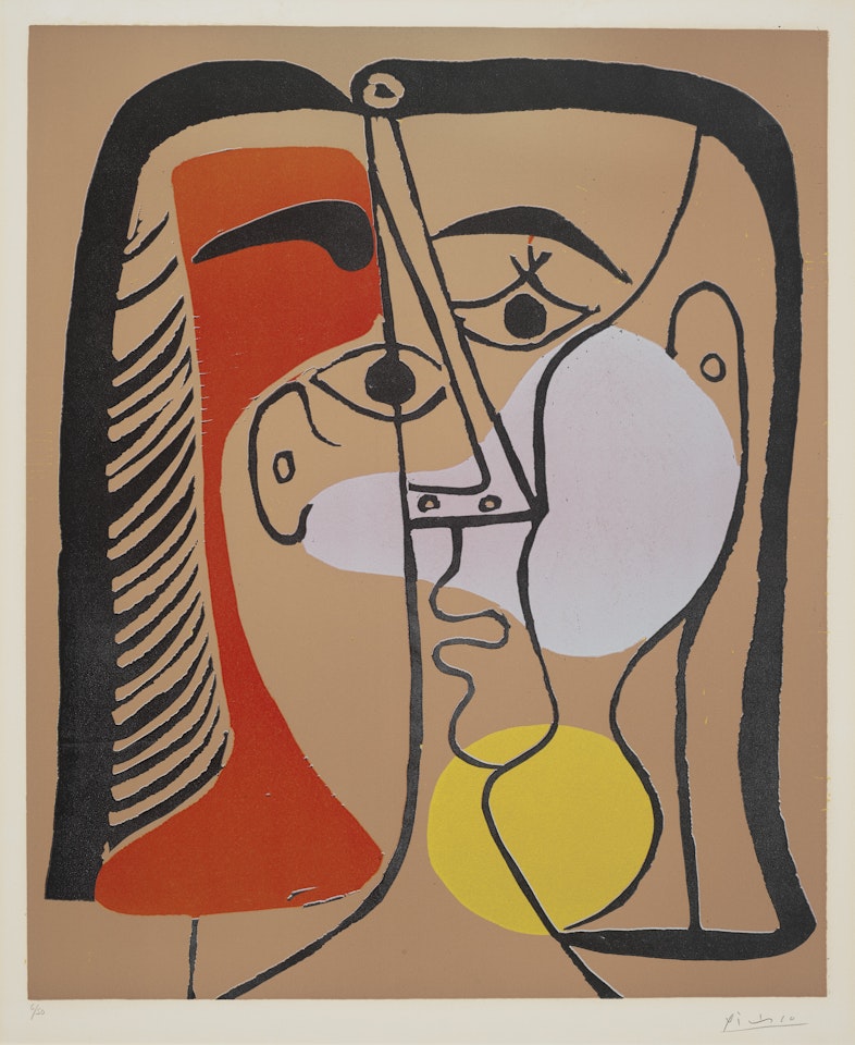 Grand Tête by Pablo Picasso