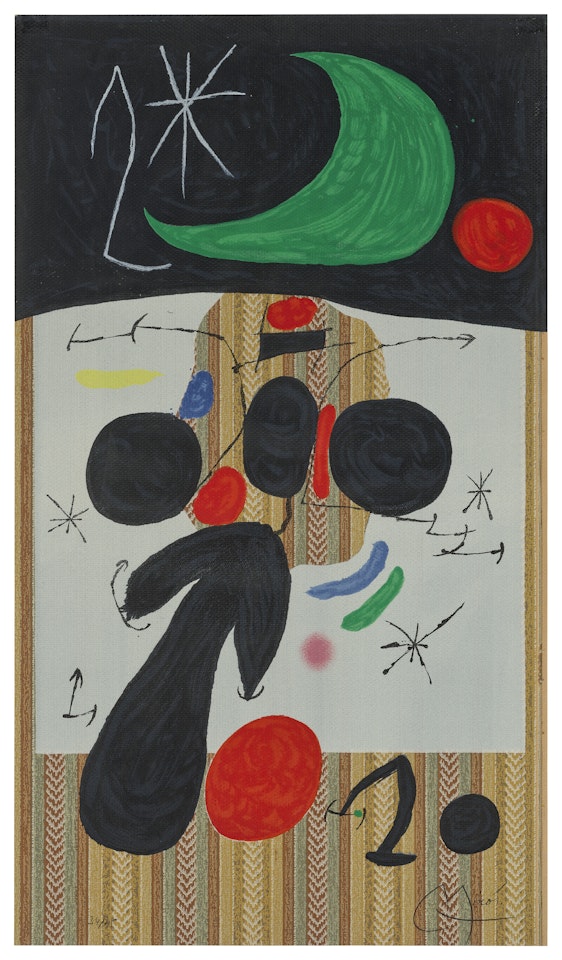 Intérieur et nuit (Interior and Night) by Joan Miró
