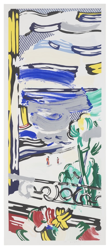 View from the Window, from Landscape Series by Roy Lichtenstein