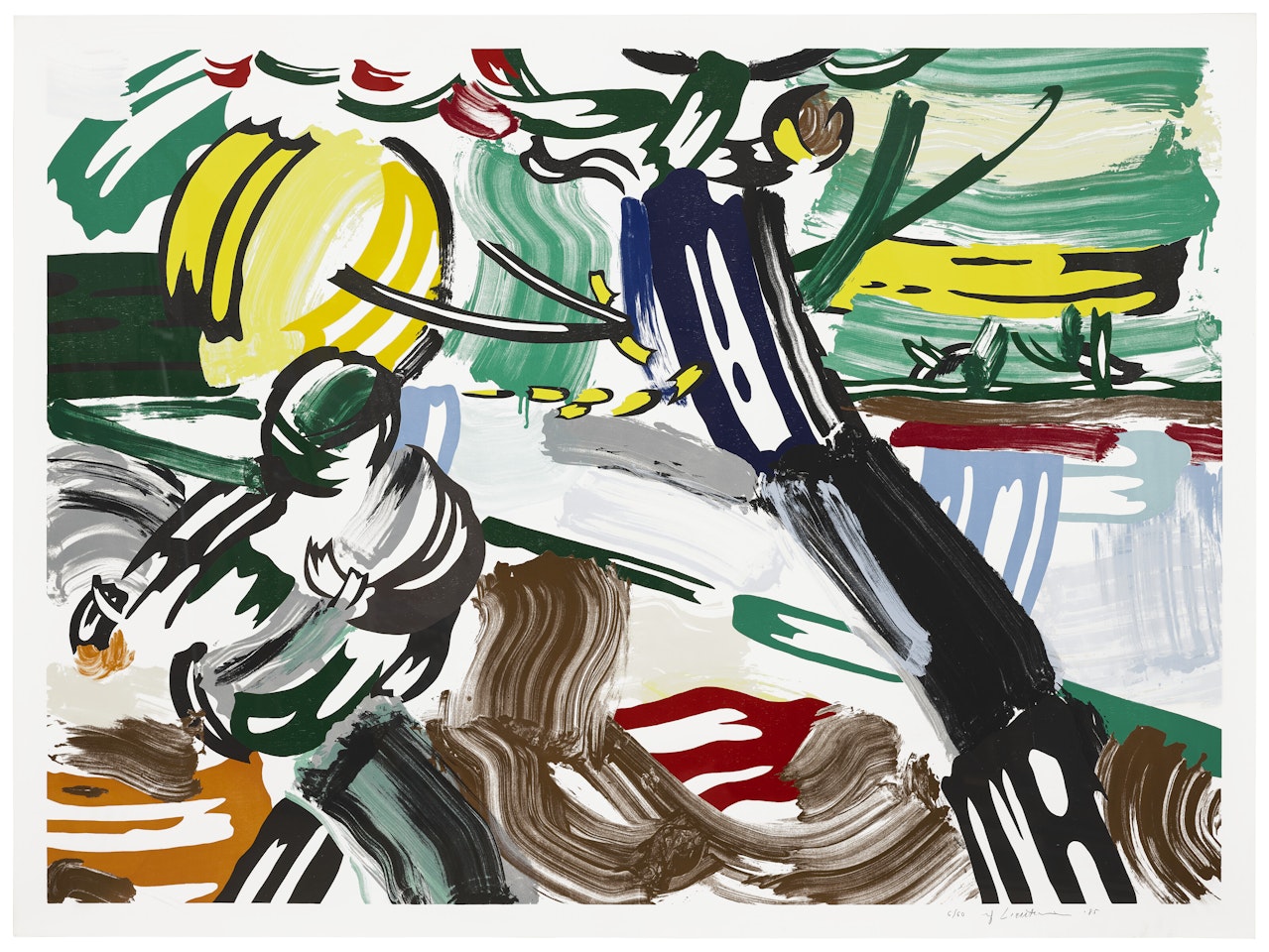 The Sower, from Landscapes Series by Roy Lichtenstein