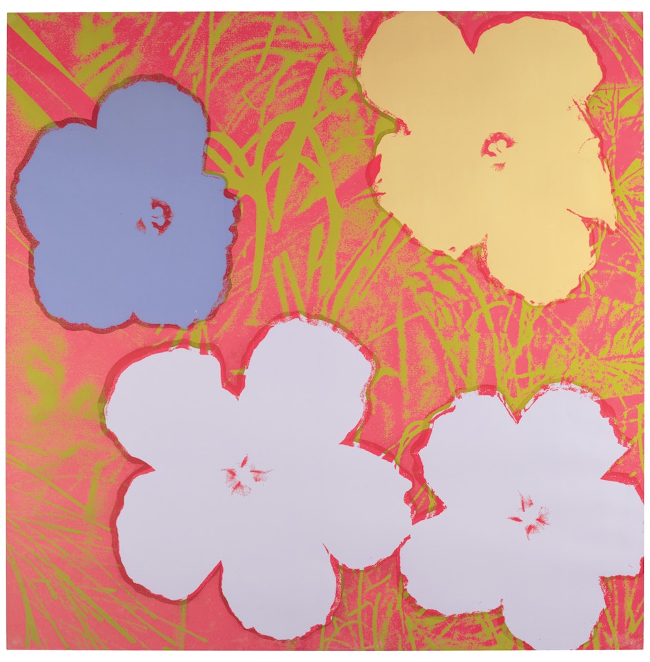 Flowers: one print by Andy Warhol