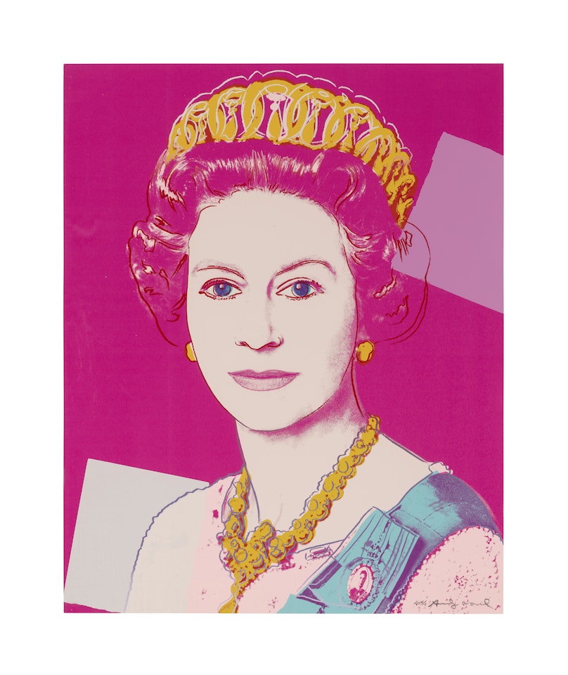 Queen Elizabeth II, from Reigning Queens by Andy Warhol