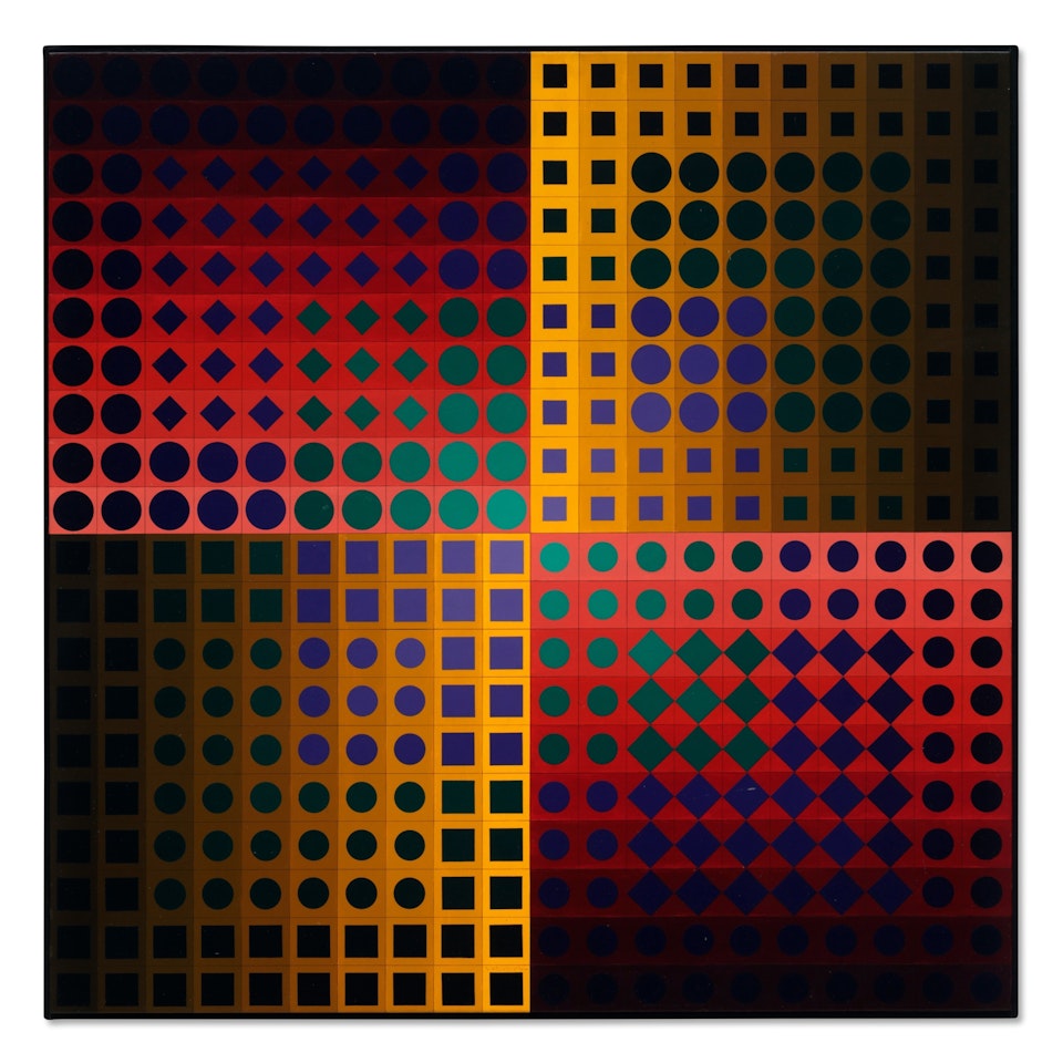 Alkony by Victor Vasarely