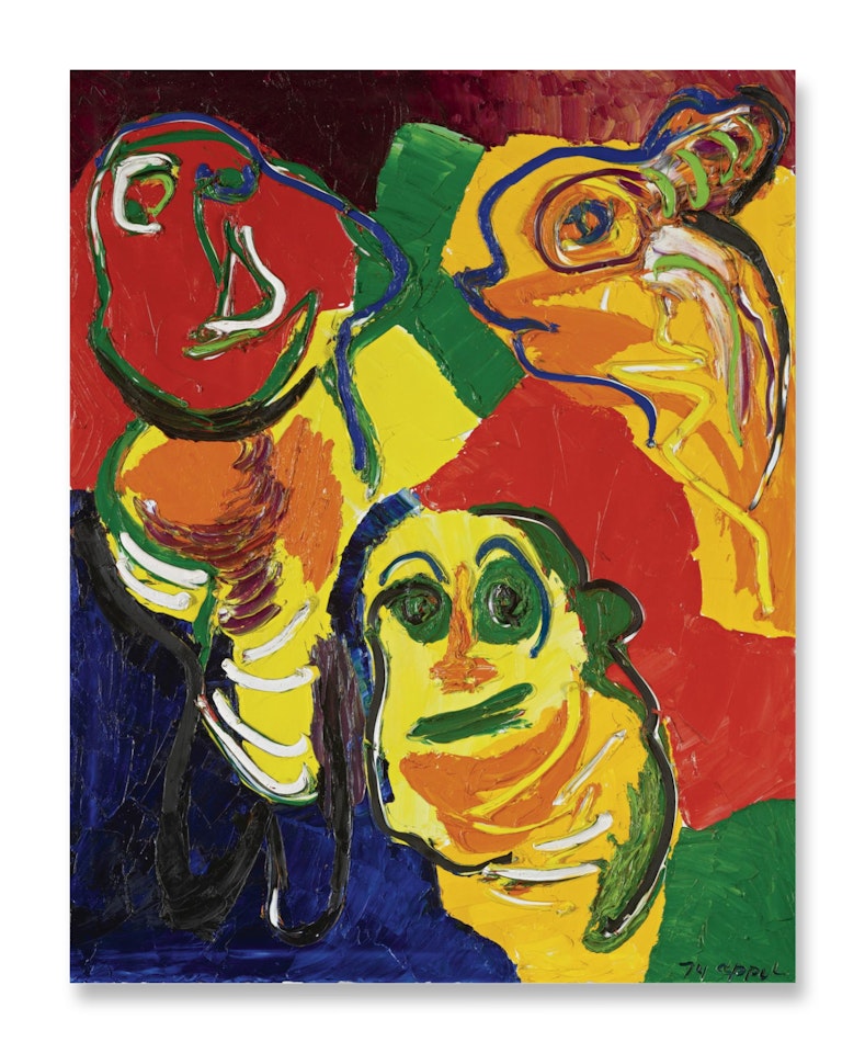 Two Times by Karel Appel