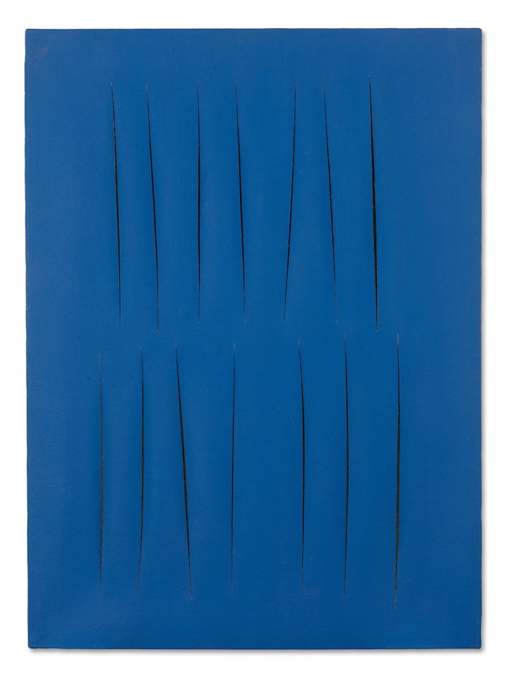 Concetto spaziale, Attese by Lucio Fontana