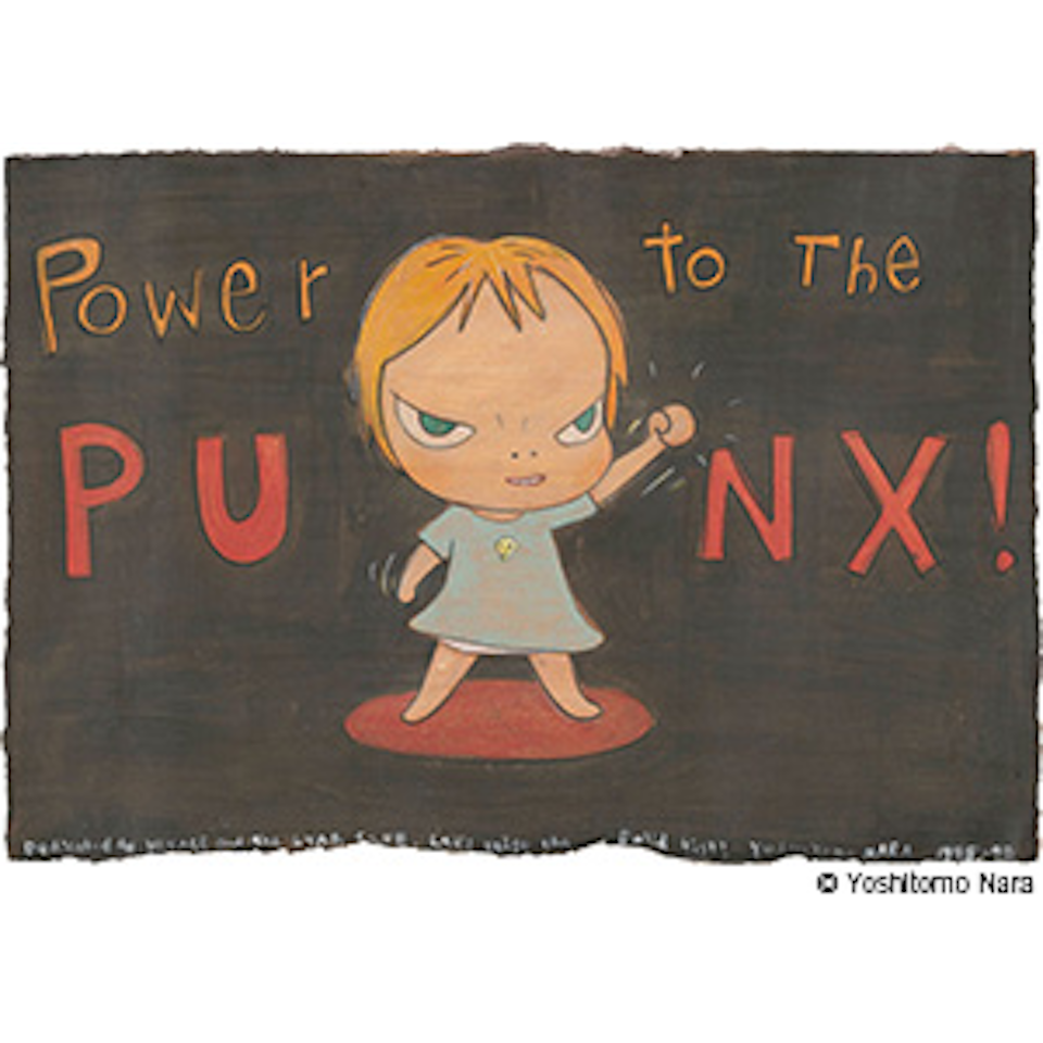 Power to the Punx (No. YNF2125); Studio No. D-1998-037 by Yoshitomo Nara