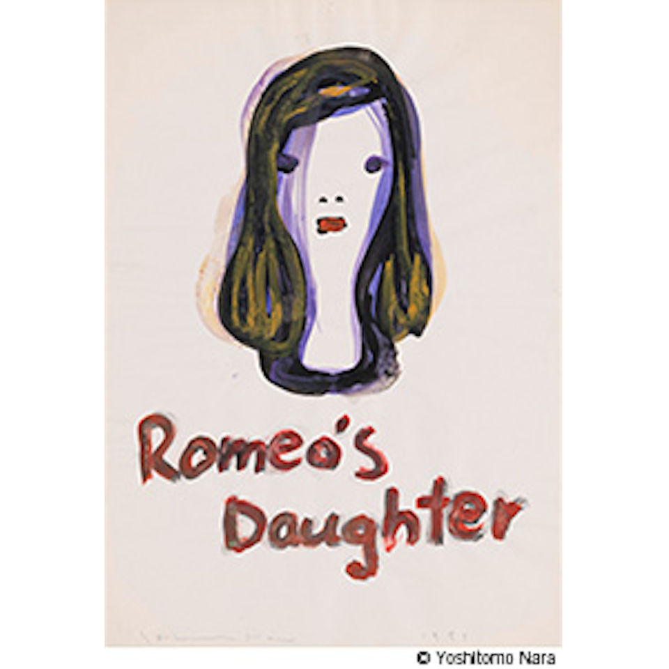 Romeo"s Daughter (No. YNF737); Studio No. D-1991-095 by Yoshitomo Nara