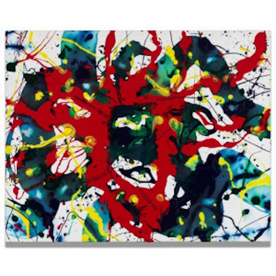 Double Portrait: Jerry Aistrup by Sam Francis