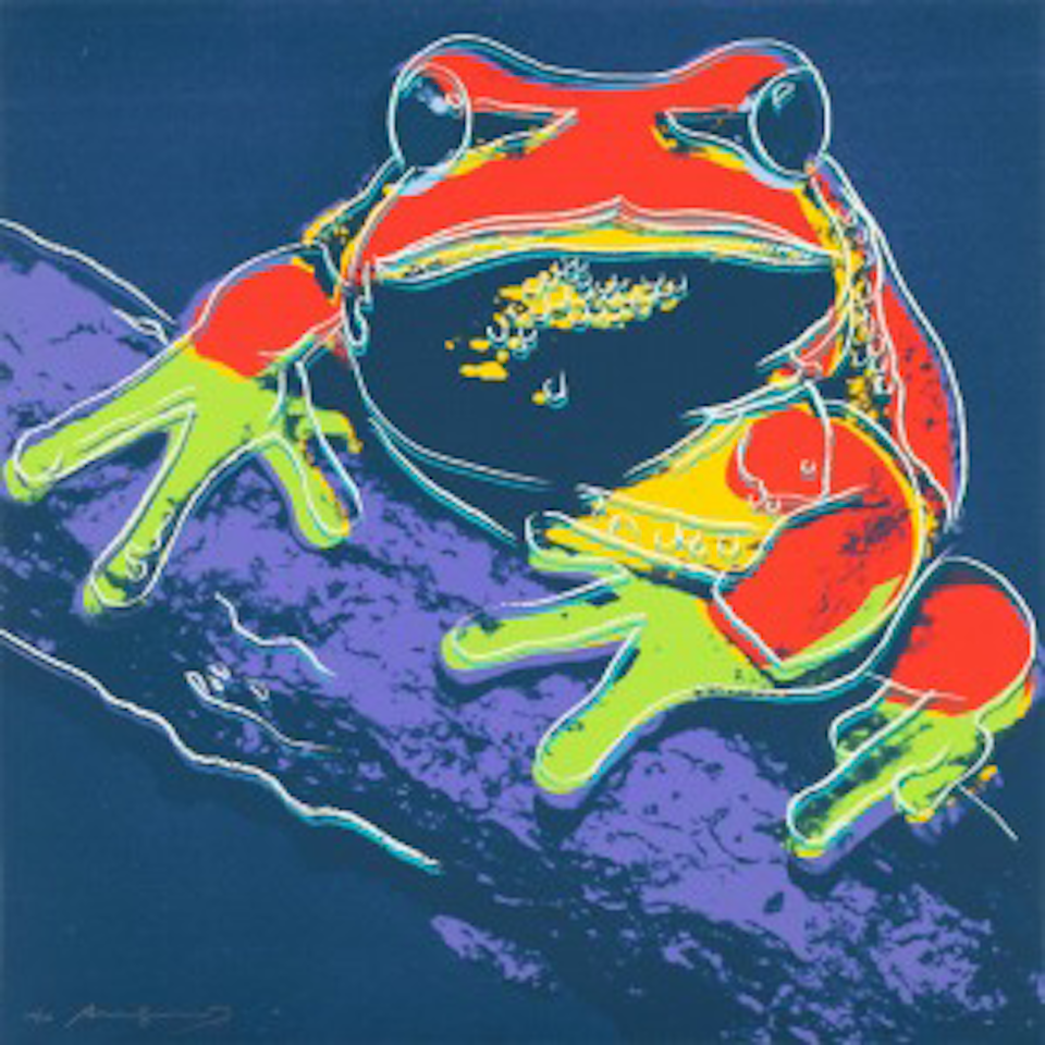 Pine Barrens Tree Frog, from Endangered Species (F. & S. Ⅱ.294) by Andy Warhol