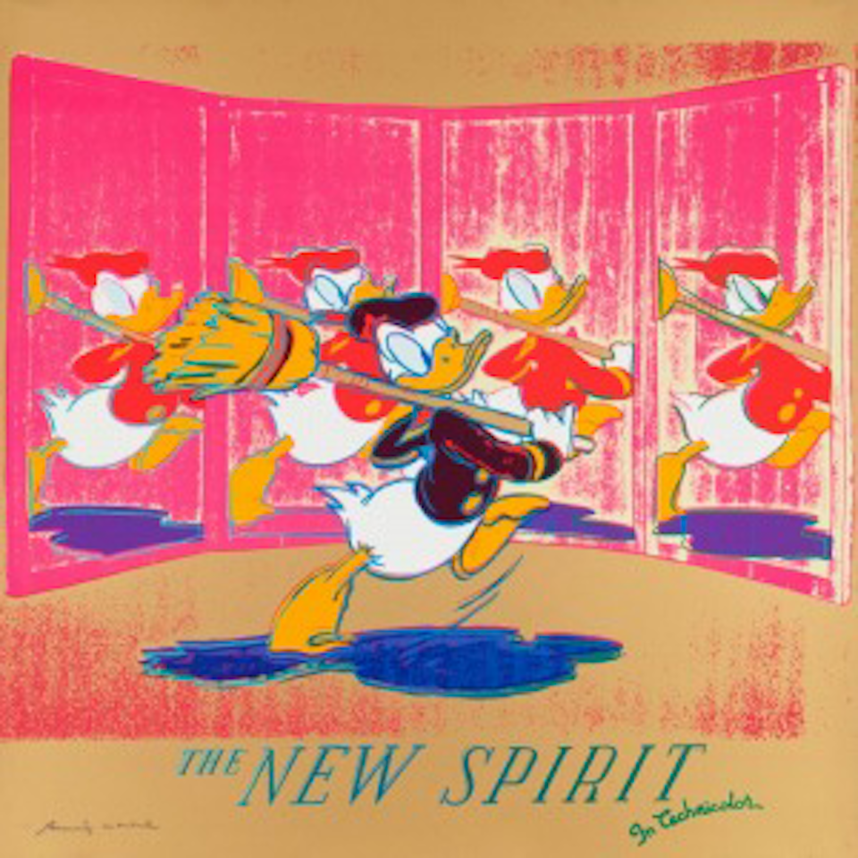 The New Spirit (Donald Duck), from Ads (F. & S. Ⅱ.357) by Andy Warhol
