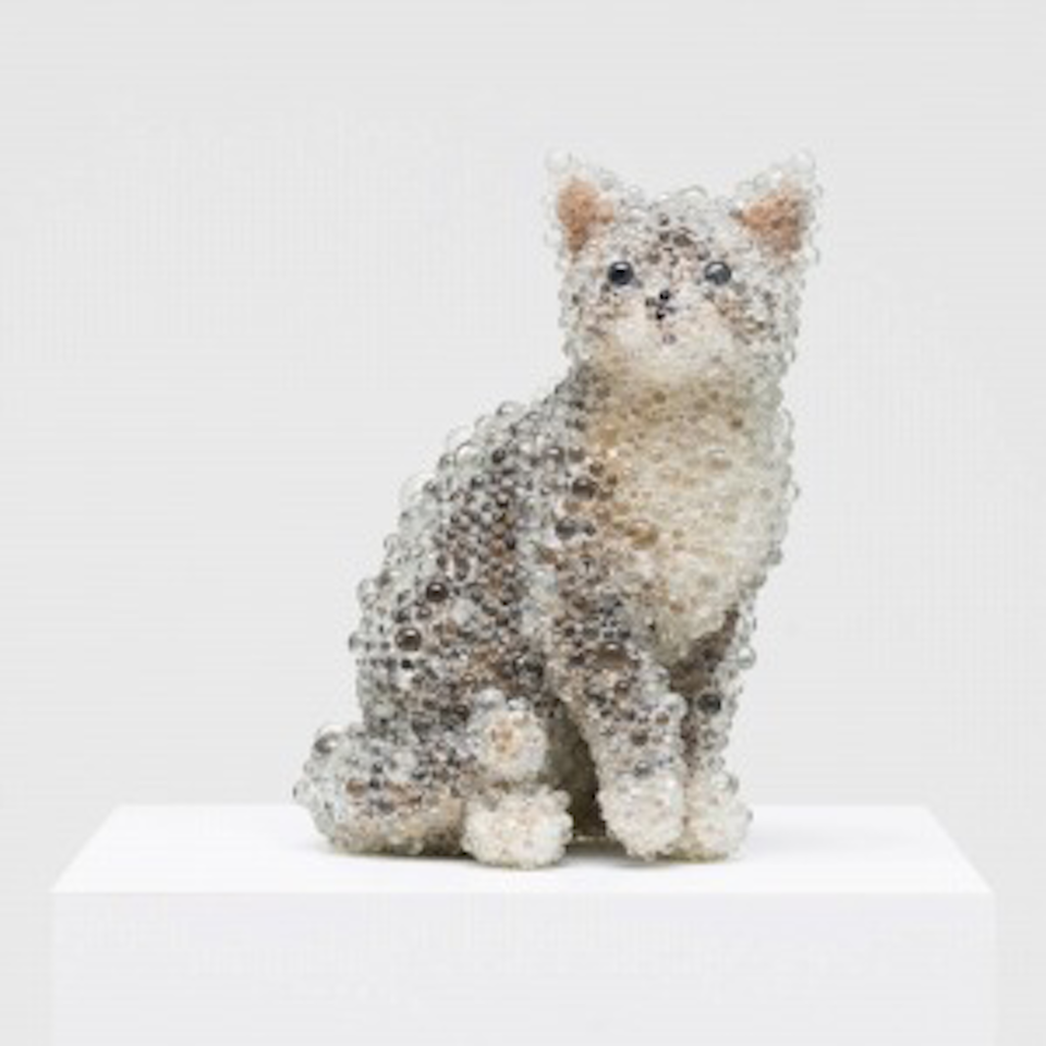 PixCell-Toy-Cat #6 by Kohei Nawa