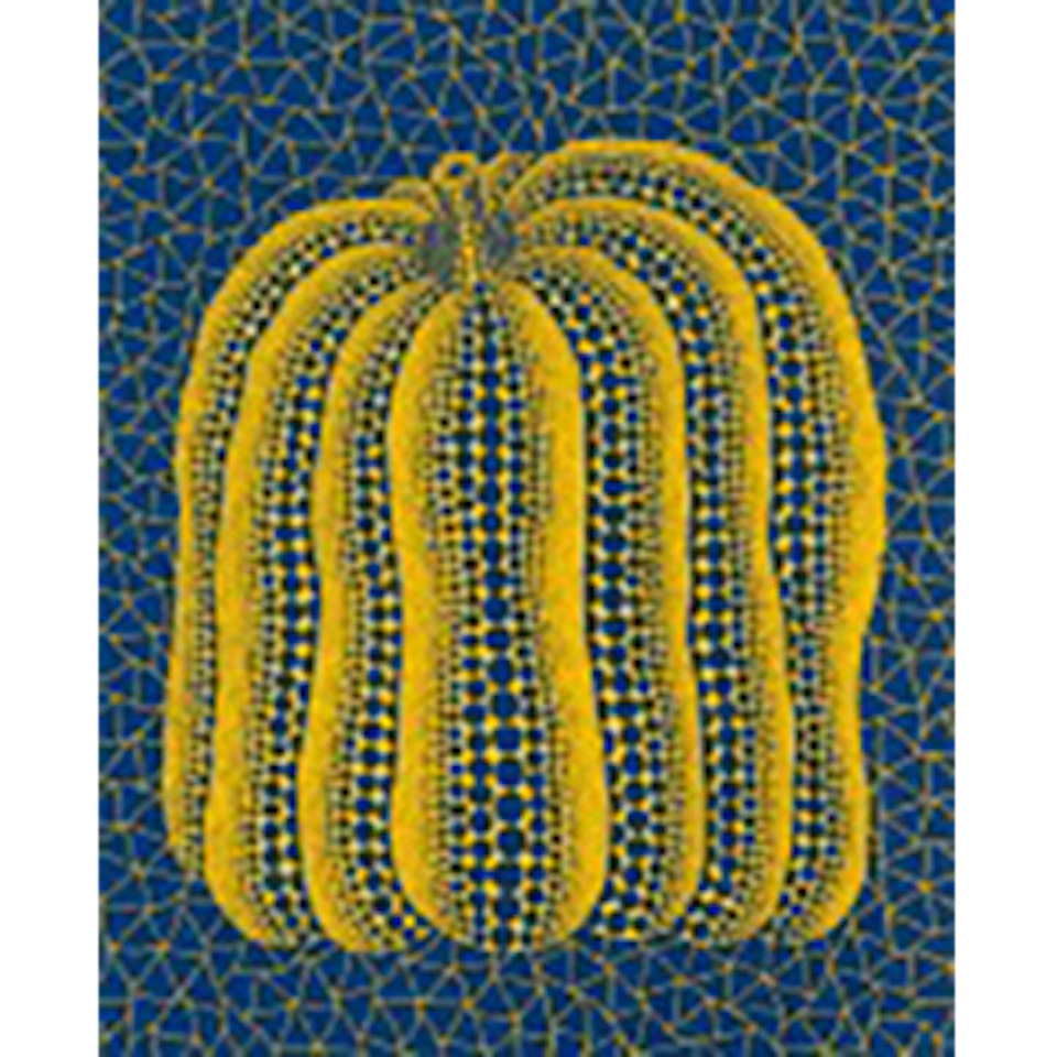A PUMPKIN (BT) (Kusama 318) by Yayoi Kusama