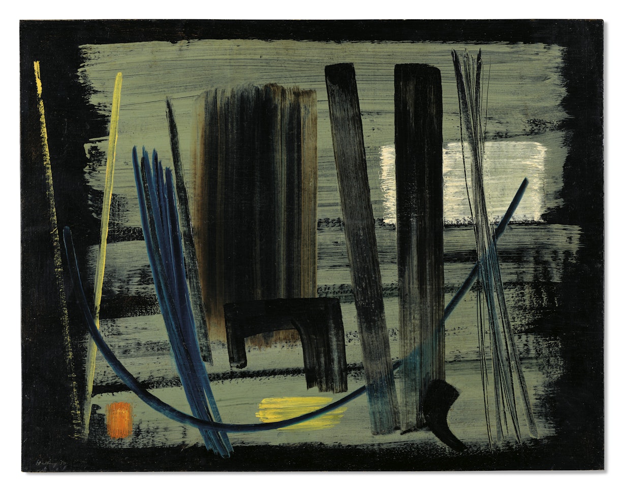 T1950-27 by Hans Hartung