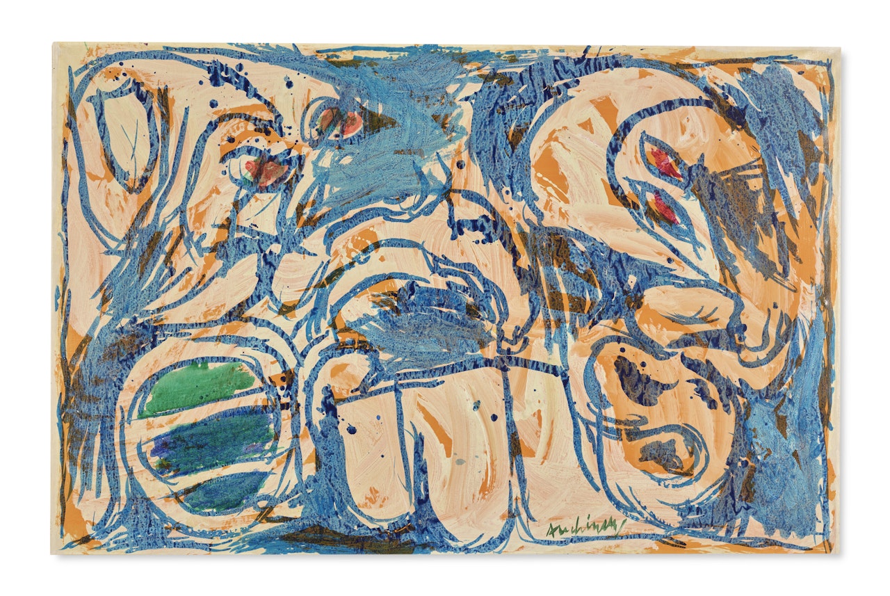 Sur Trois Niveaux by Pierre Alechinsky