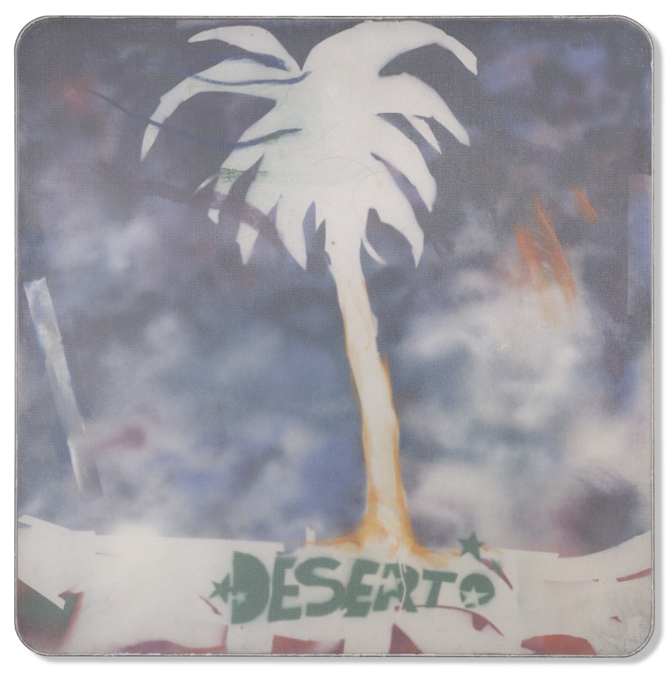 Particolare di un deserto by Mario Schifano