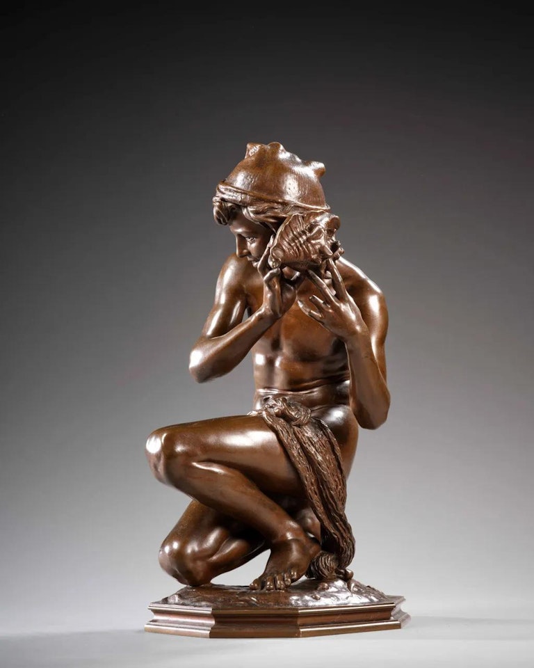Le pêcheur à la coquille n°3 by Jean-Baptiste Carpeaux