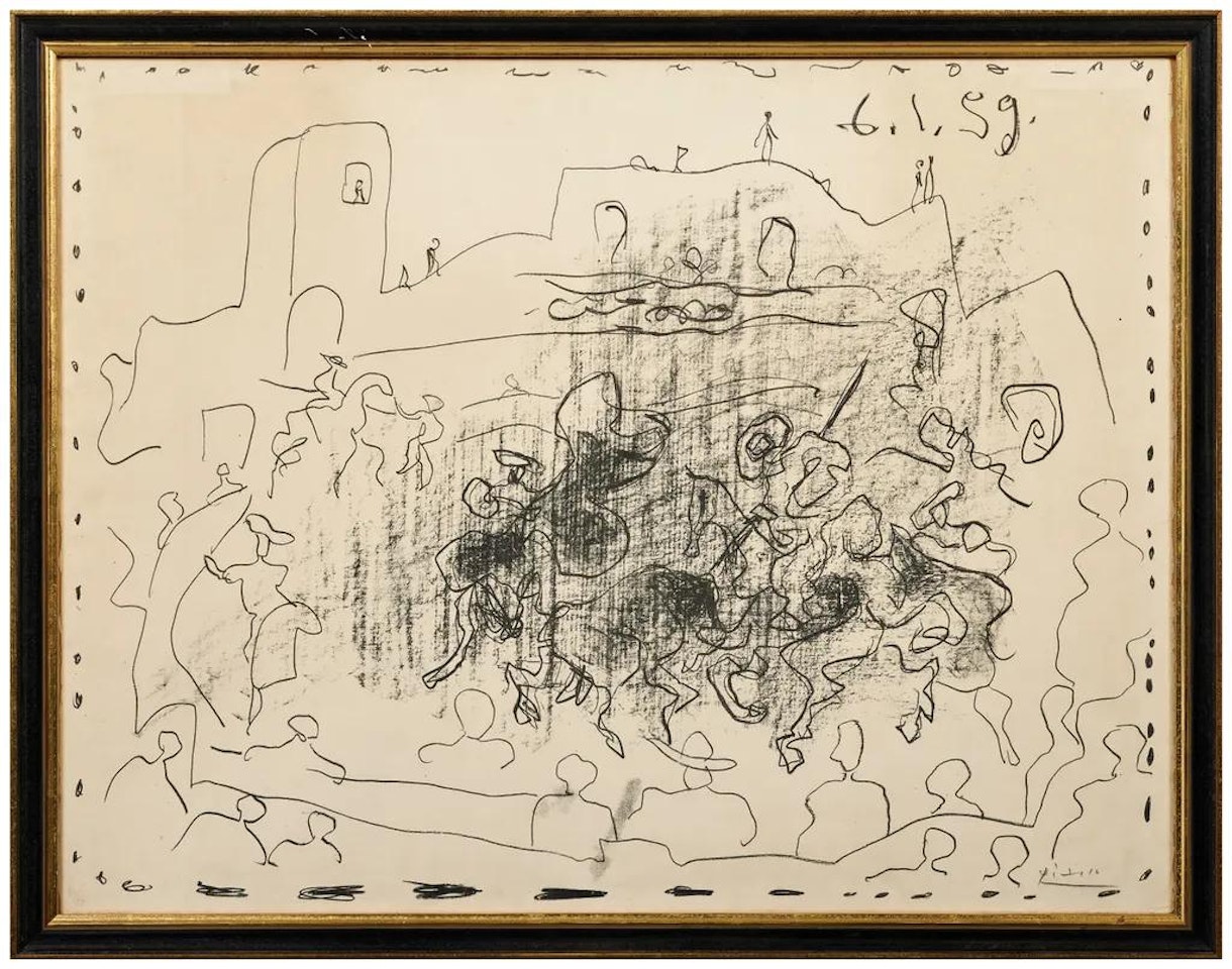 La pique - 6 janvier 1959 by Pablo Picasso