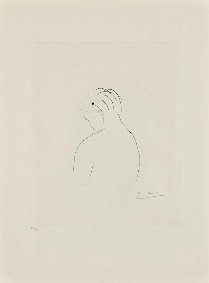 Nu de dos by Pablo Picasso