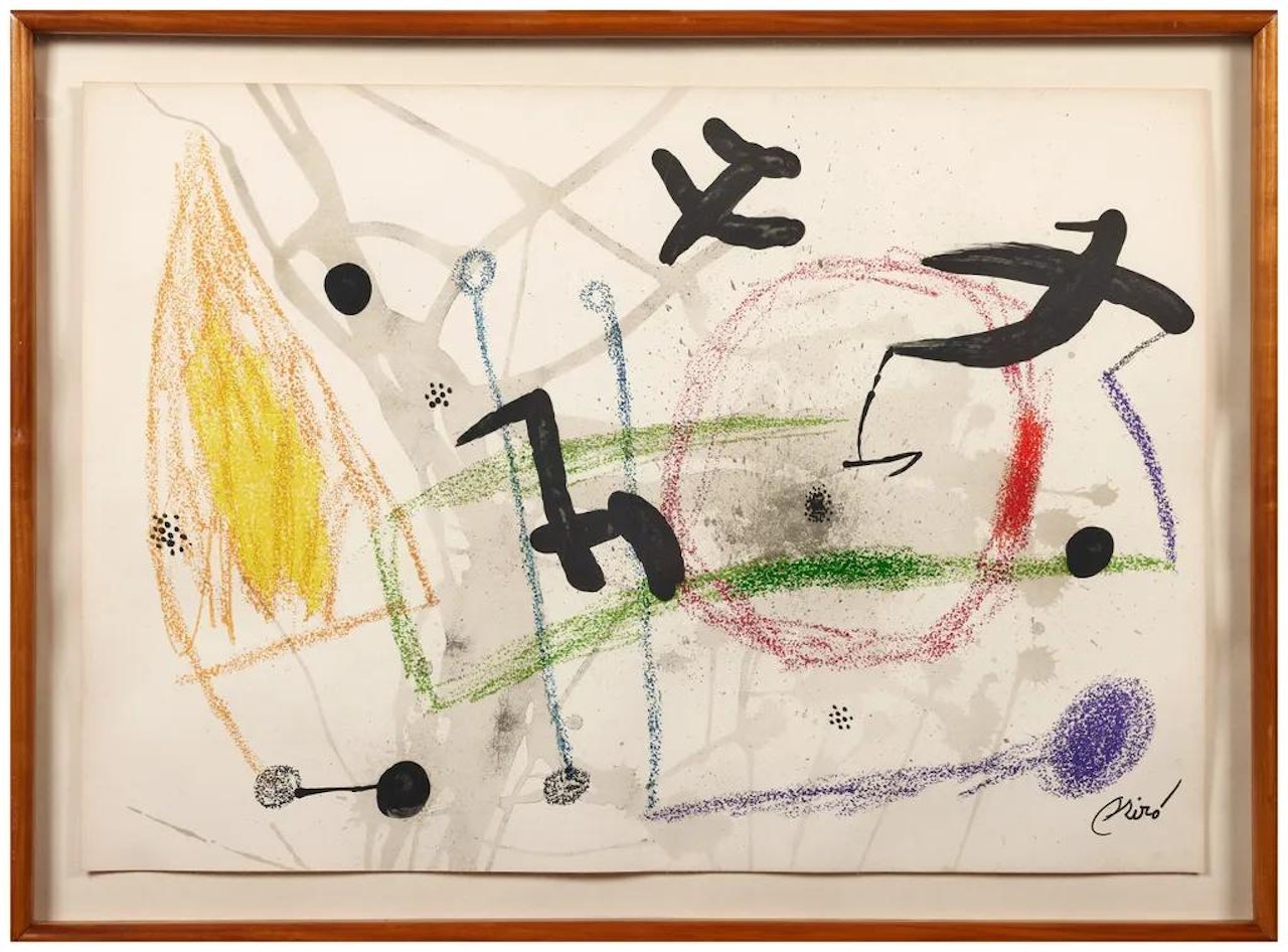 Maravillas con Variaciones Acrósticas en el Jardin de Miró by Joan Miró