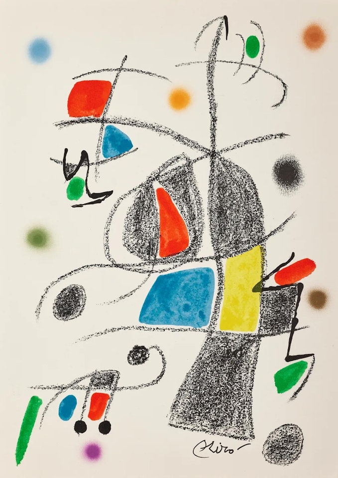 Maravillas con Variaciones Acrósticas en el Jardin de Miró by Joan Miró