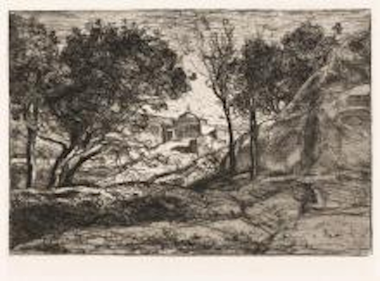 Souvenir de Toscane. by Jean Baptiste Camille Corot