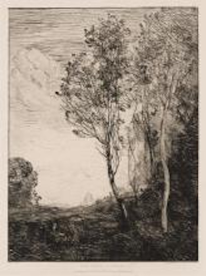 Souvenir d"Italie. by Jean Baptiste Camille Corot