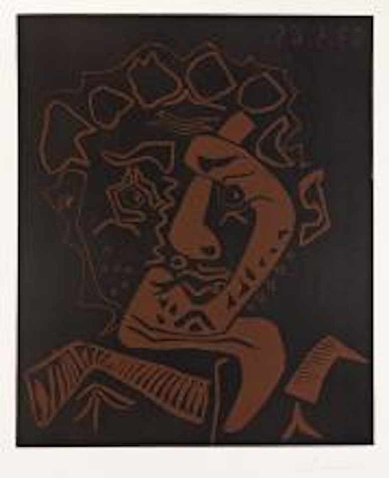 Tête d"Histrion (Le Danseur). by Pablo Picasso