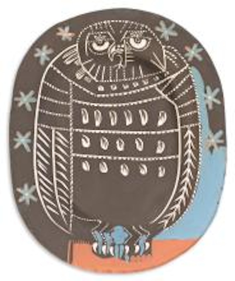 Mat Owl. by Pablo Picasso