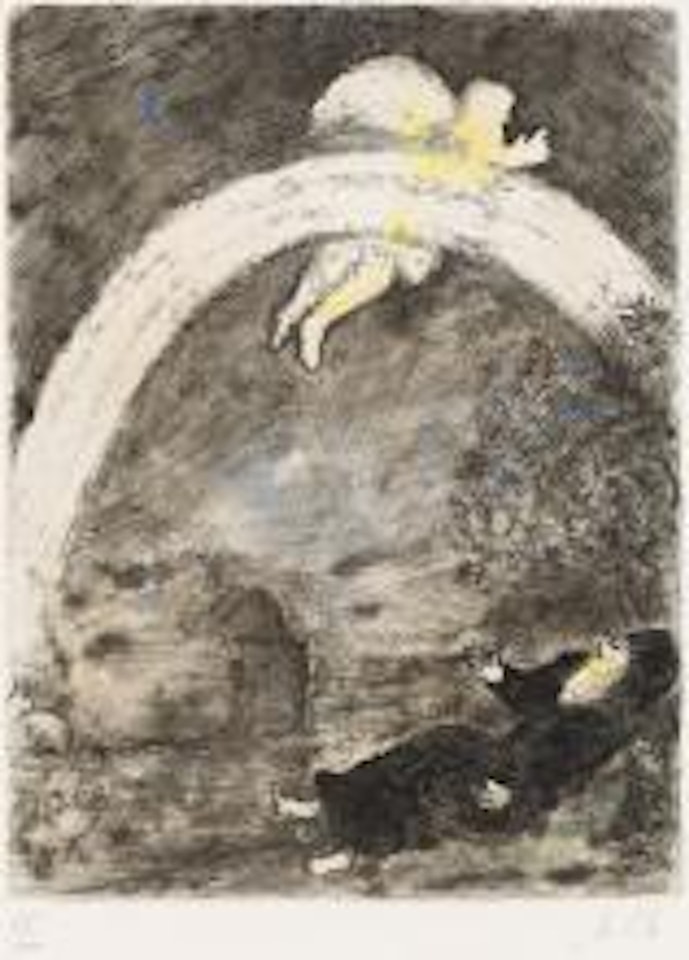 L"arc en ciel. by Marc Chagall