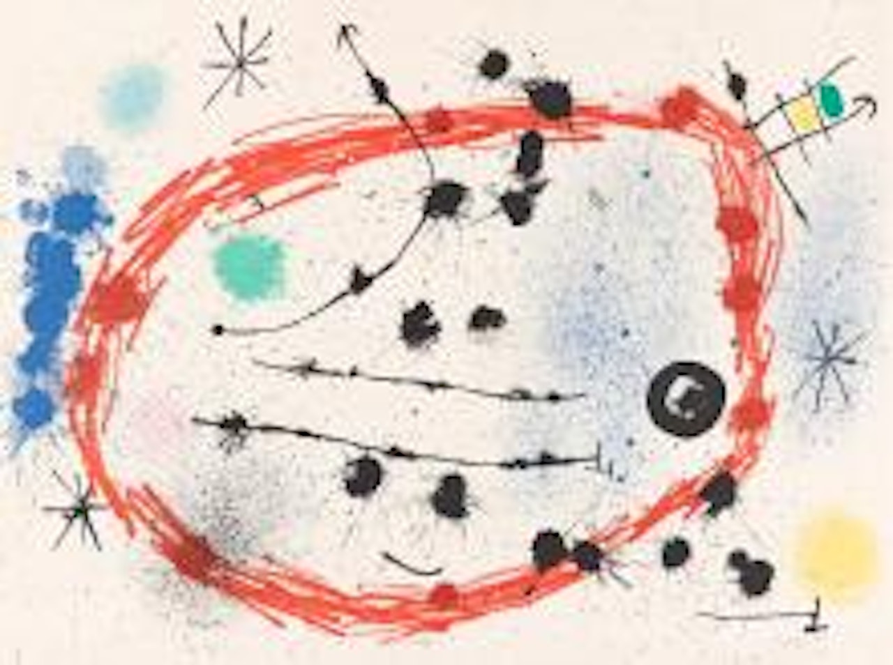 Cercle rompu. by Joan Miró