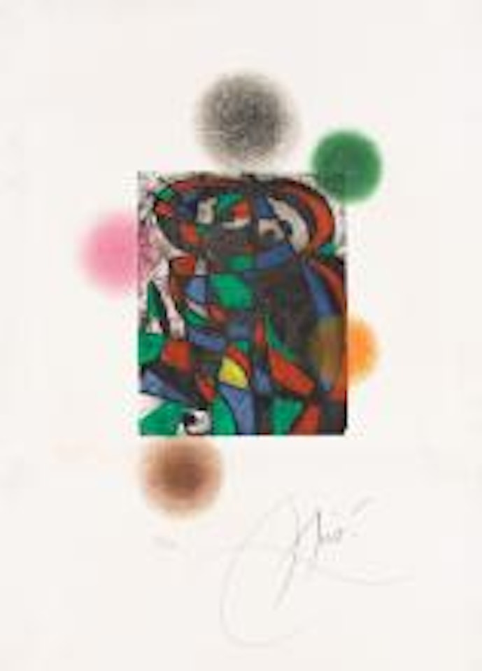 Arlequin Crépusculaire. by Joan Miró