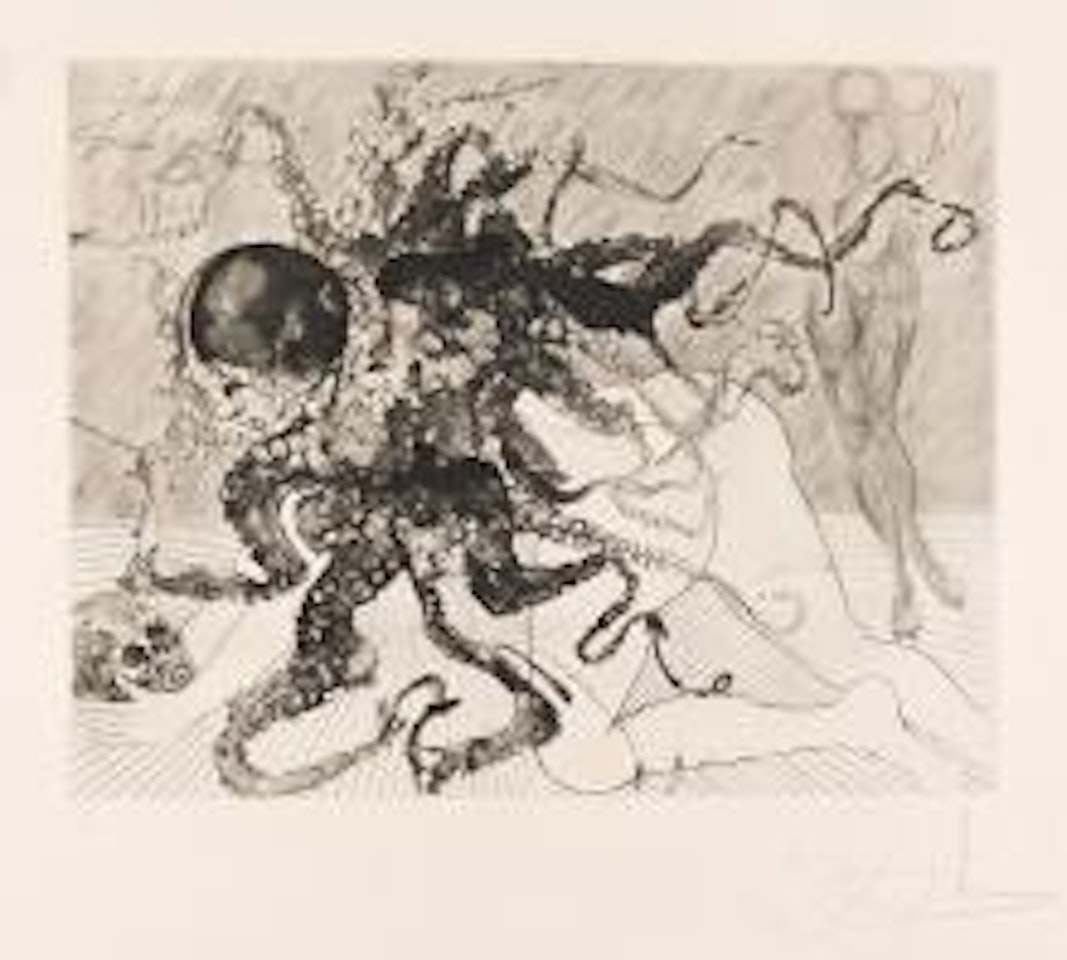 Medusa. by Salvador Dali