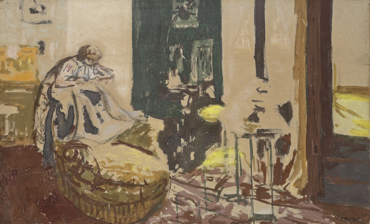 Matin dans la chambre by Édouard Vuillard