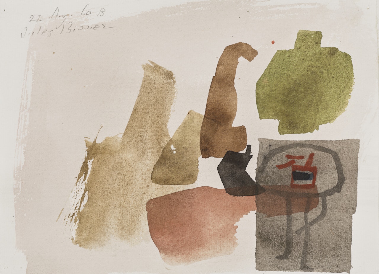 22. Aug. 60 B by Julius Bissier