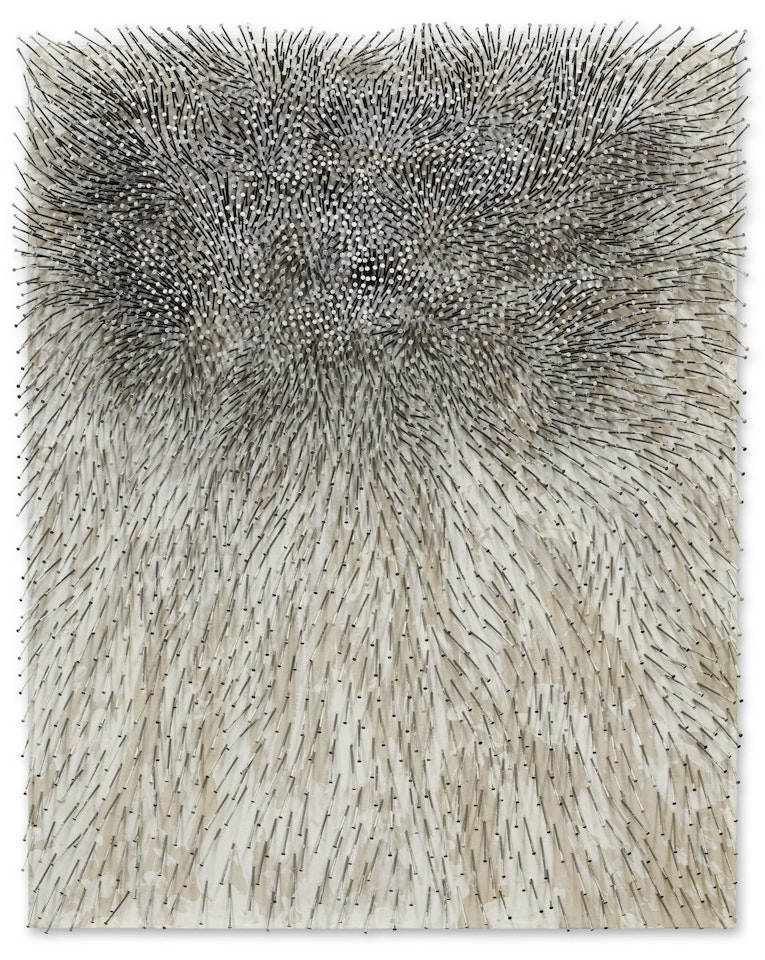 Weißes Phantom by Günther Uecker