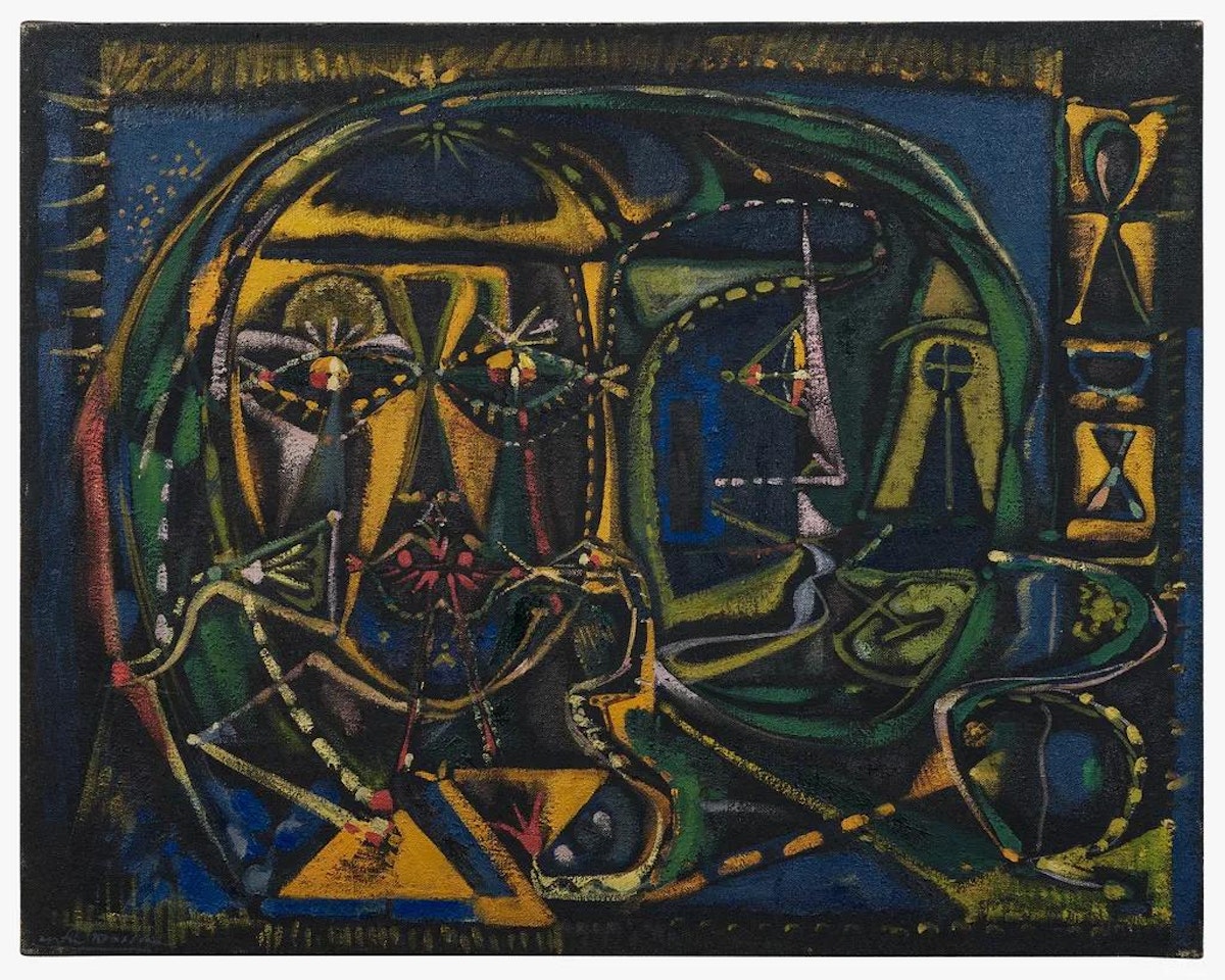Le Miroir Copte (Coptic Mirror) by André Masson