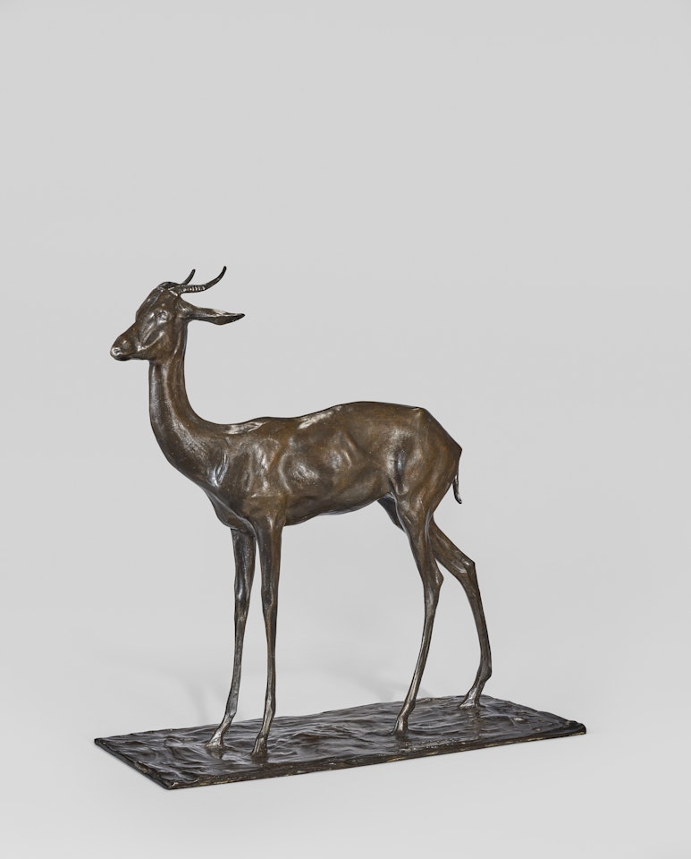 Gazelle by Rembrandt Bugatti