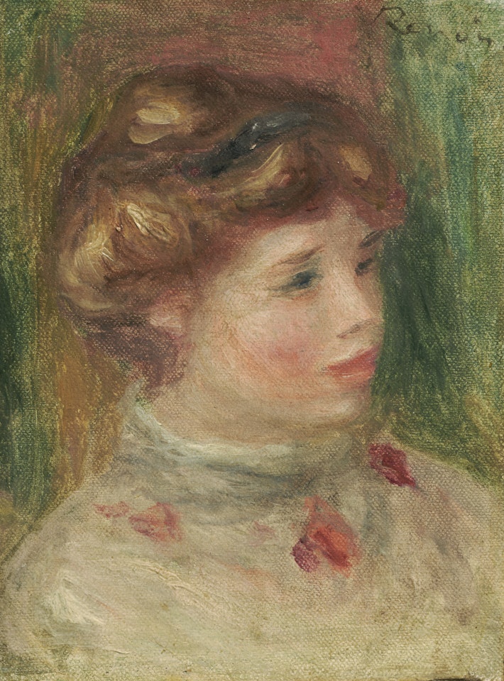 Portrait de femme by Pierre-Auguste Renoir