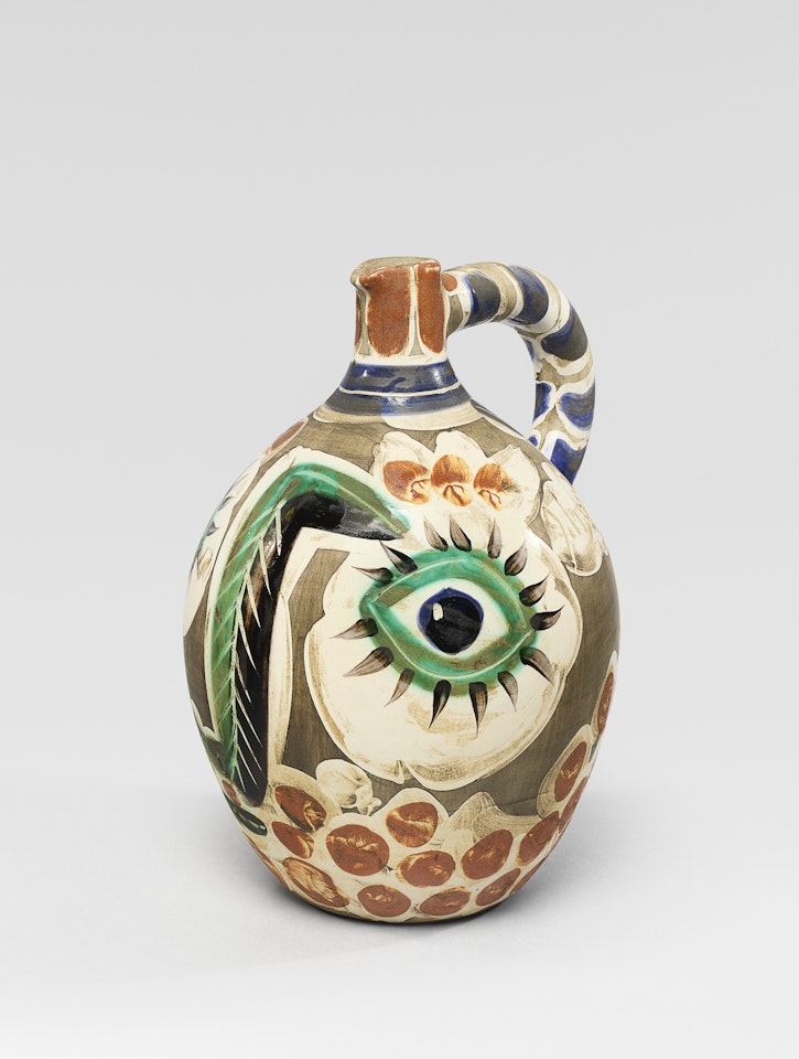 Visage au nez noir (A.R. 609) by Pablo Picasso