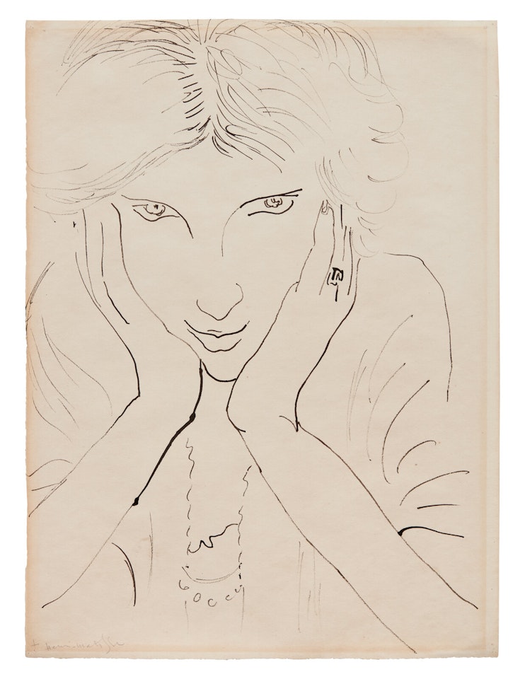 Femme Accoudée by Henri Matisse