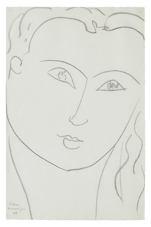 Portrait de Femme (Liban) by Henri Matisse