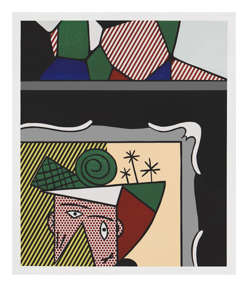 Two Paintings , from the Paintings series (Corlett 205; RLCR 3388) by Roy Lichtenstein