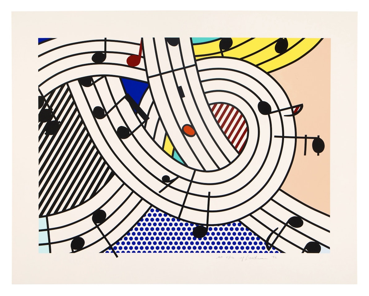 Composition II (Corlett 298; RLCR 4497) by Roy Lichtenstein