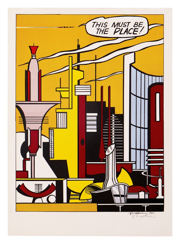 This Must Be the Place (Corlett III.20; RLCR 1177) by Roy Lichtenstein