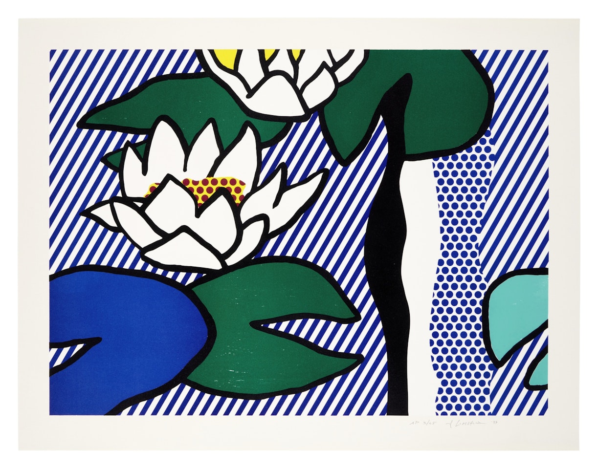 Les Nymphéas (Corlett 280; RLCR 4220) by Roy Lichtenstein